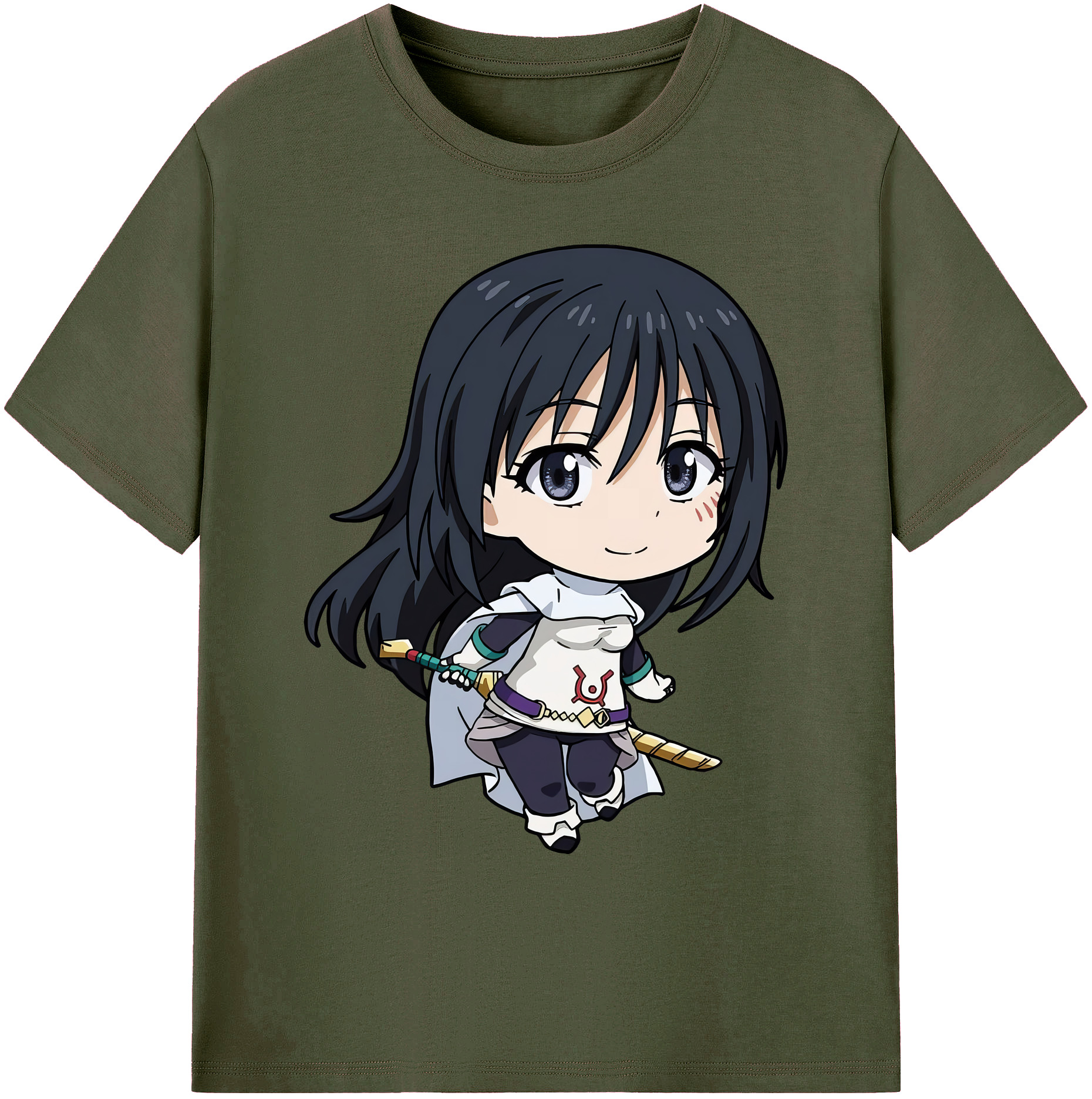 （画像用） 転スラ Regarding Reincarnated to Slime 綿100％ メンズ半袖Tシャツ｜肌触りやわらか＆通気性